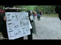 Ninjas Protest a Pirate Festival from GringoJ